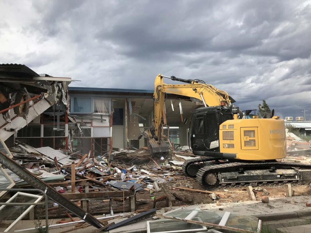 demolition in Melbourne