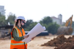 construction plans blueprint demolition