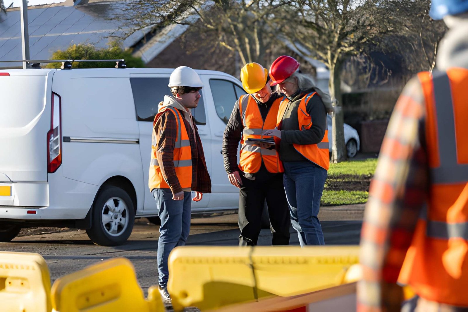 construction safety inspection demolition site