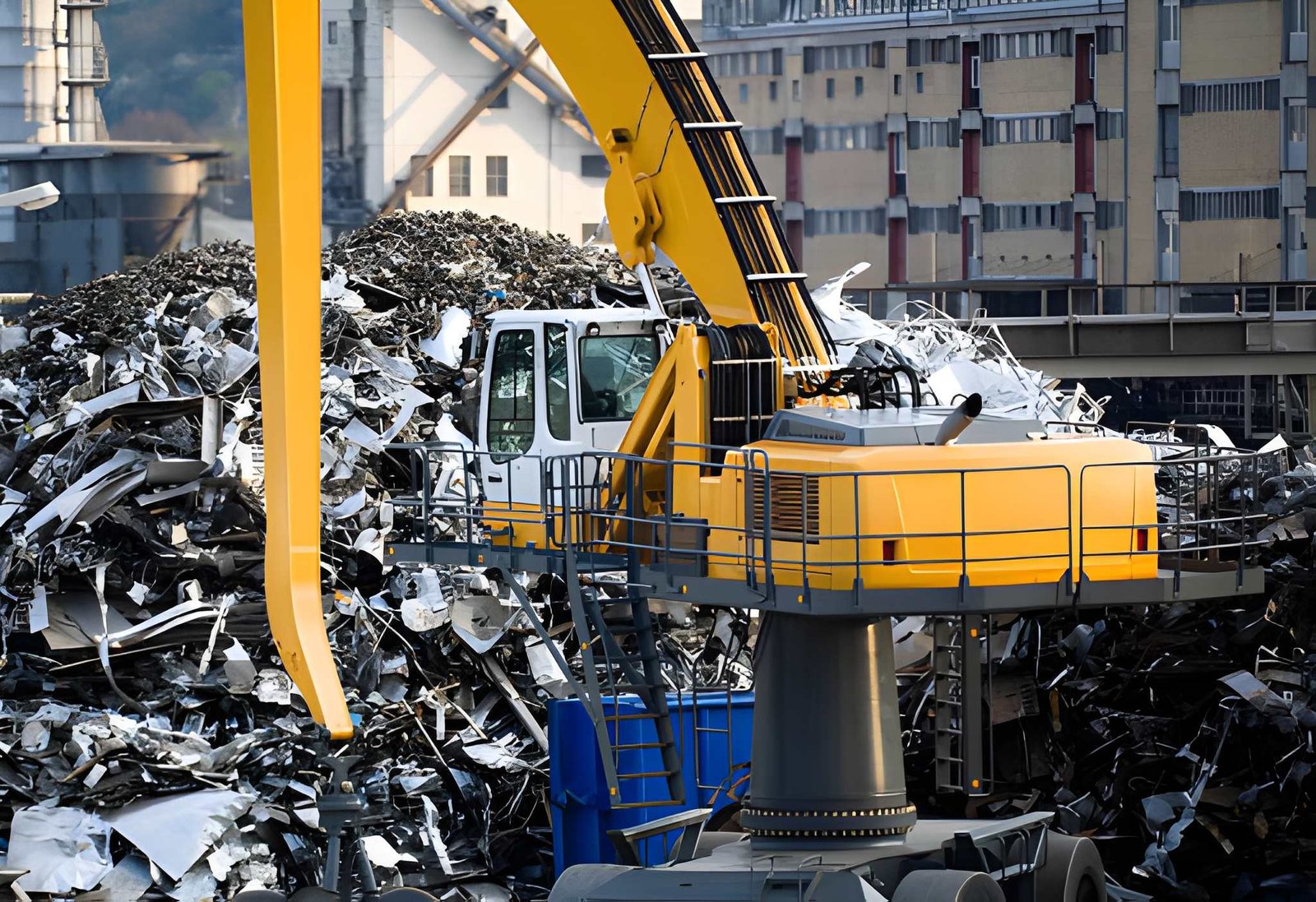 construction waste recycling sorting materials